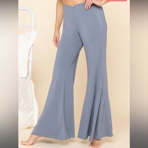 Popflex Flared Blue Pajama Pants